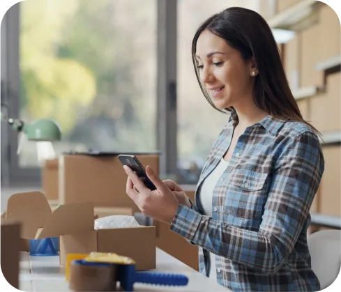 Ícono de un correo con mensaje nuevo