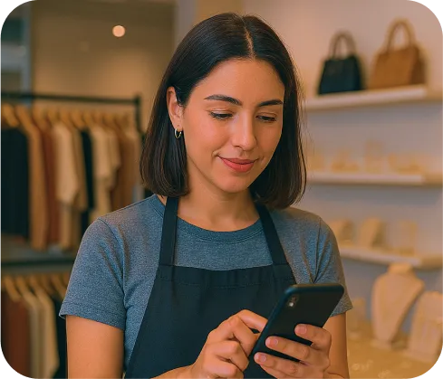 Ícono de un correo con mensaje nuevo